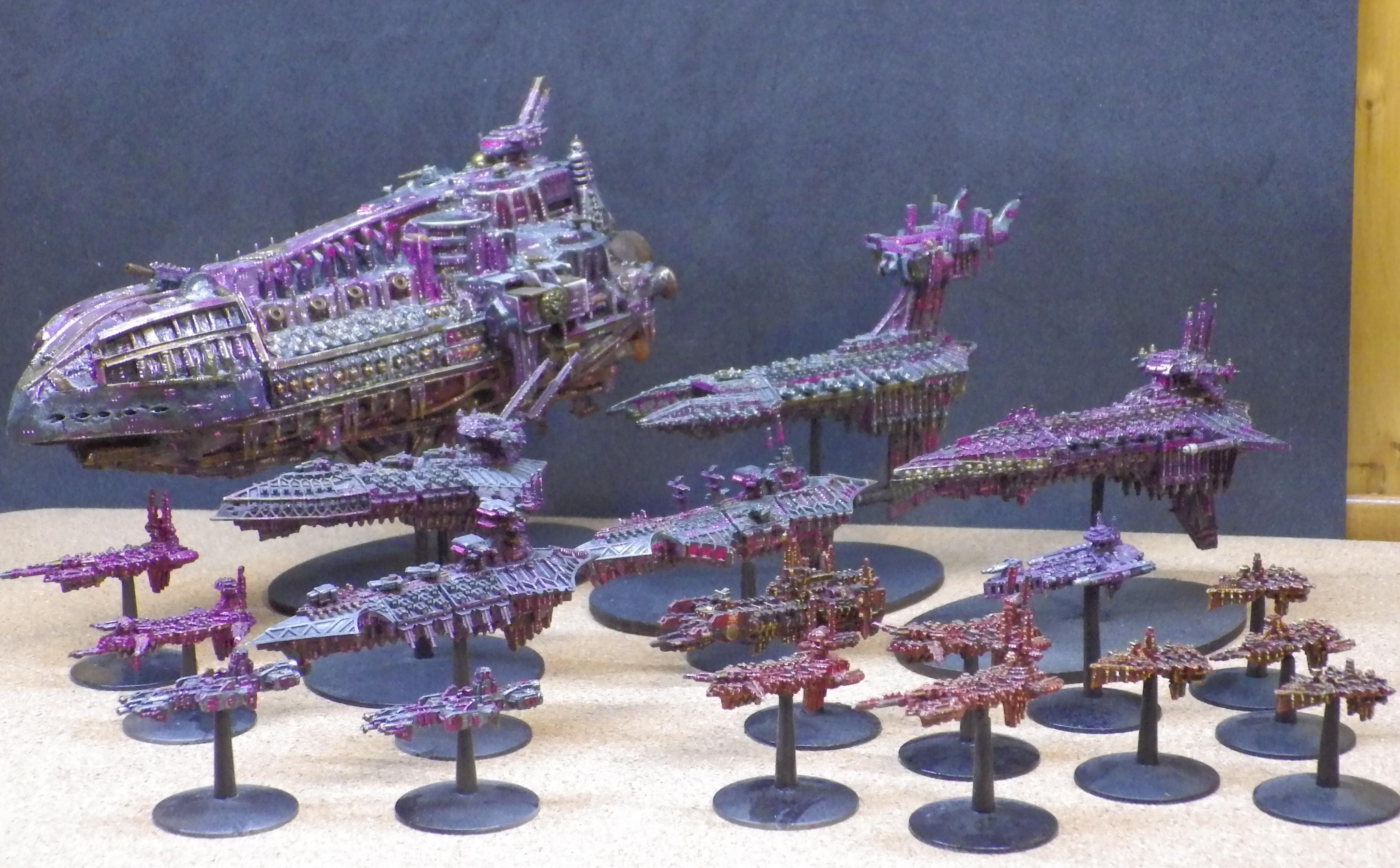 Battlefleet Gothic Chaos Conversion Fleet Spaceship Gallery Dakkadakka 3703